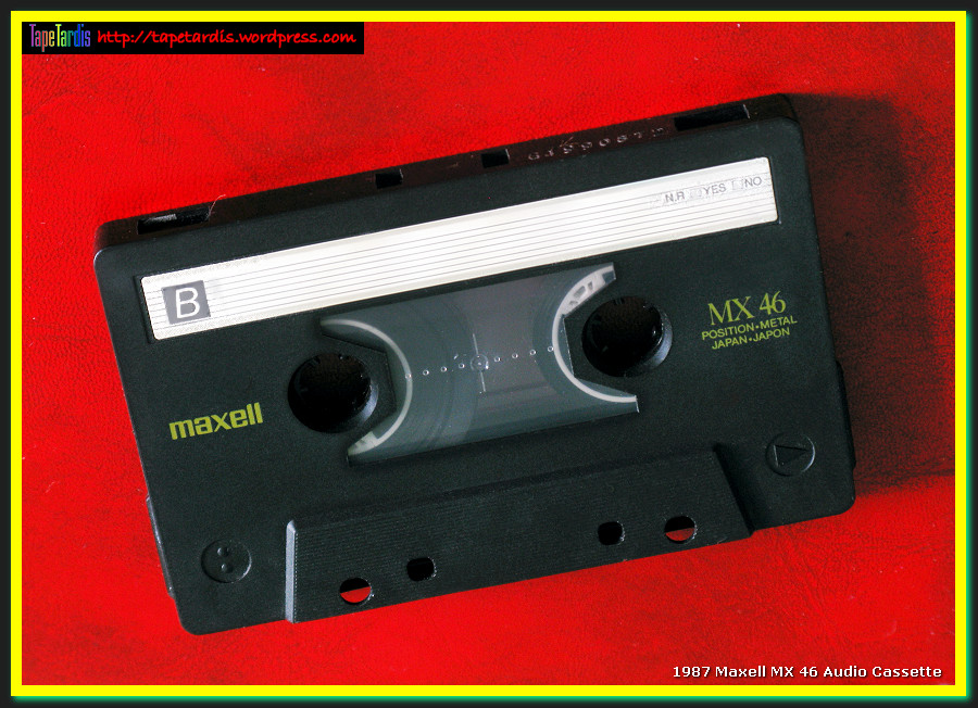 1987 Maxell MX 46 Metal Audio Cassette | Tape Tardis
