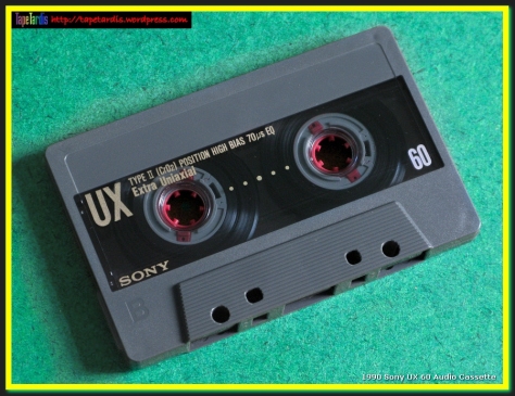 1990 Sony UX 60 Audio Cassette
