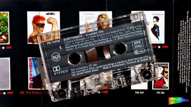 Eurythmics вЂ“ Greatest Hits Audio Cassette | Tape Tardis